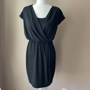 Relativity black short sleeve dress